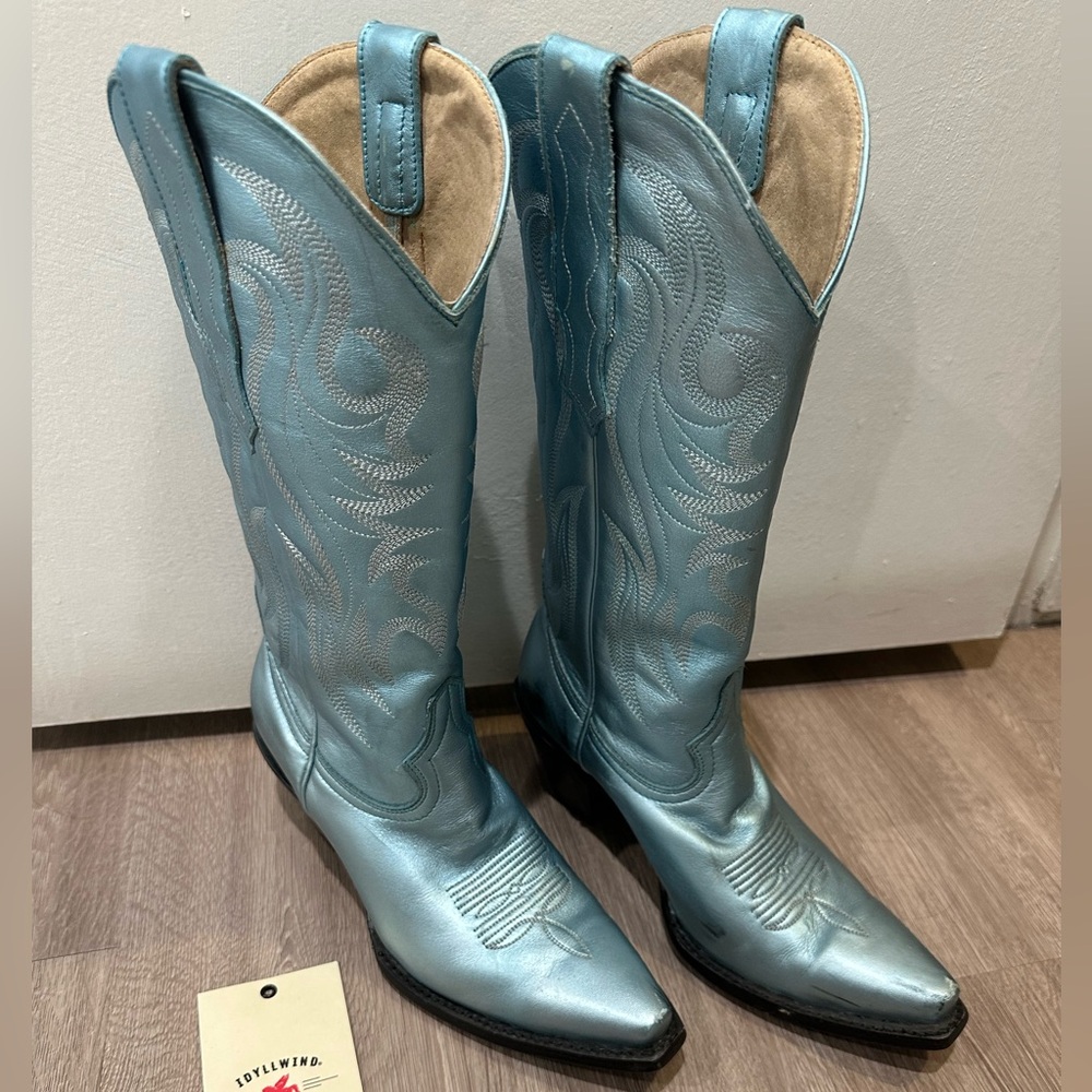Idyllwind Blue by You Western Boots - Snip Toe - Picture 3 of 8